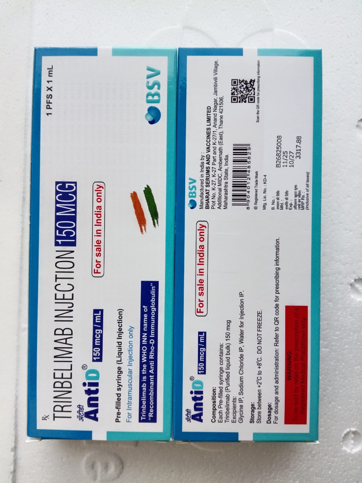 ANTI -D 150 MG