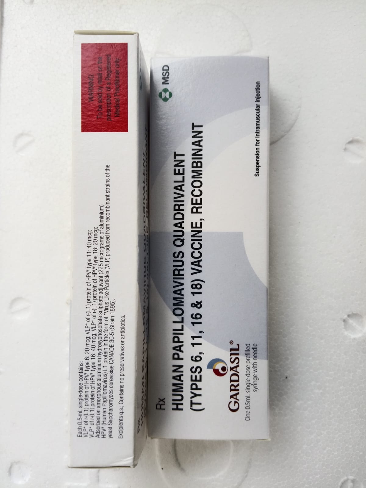 GARDASIL 4 PFS